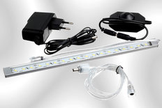 AquariLED Lichtleisten - Einsteiger Komplett Set mit Dimmer - LED für Aquarium-Einsatz